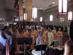 Ullumbana celebration in the Buddha Hall.