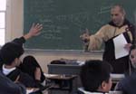 Teacher and students rapport