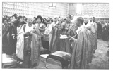 Ven. Master Hua conducts  a ceremony in CTTB