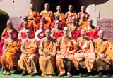 Newly ordained Bhikshus and Precept Masters